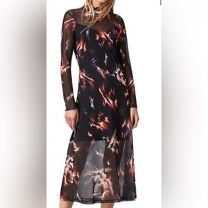 All Saints mesh dress